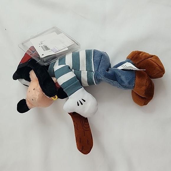 NWT Disneyland New Orleans Square Pirate Goofy Beanie Plush - Picture 6 of 12
